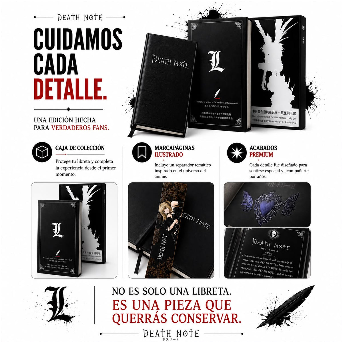 Libreta Death Note | Réplica Inspirada en el Anime