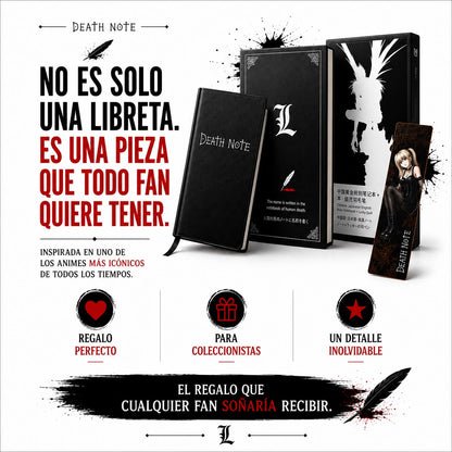 Libreta Death Note | Réplica Inspirada en el Anime